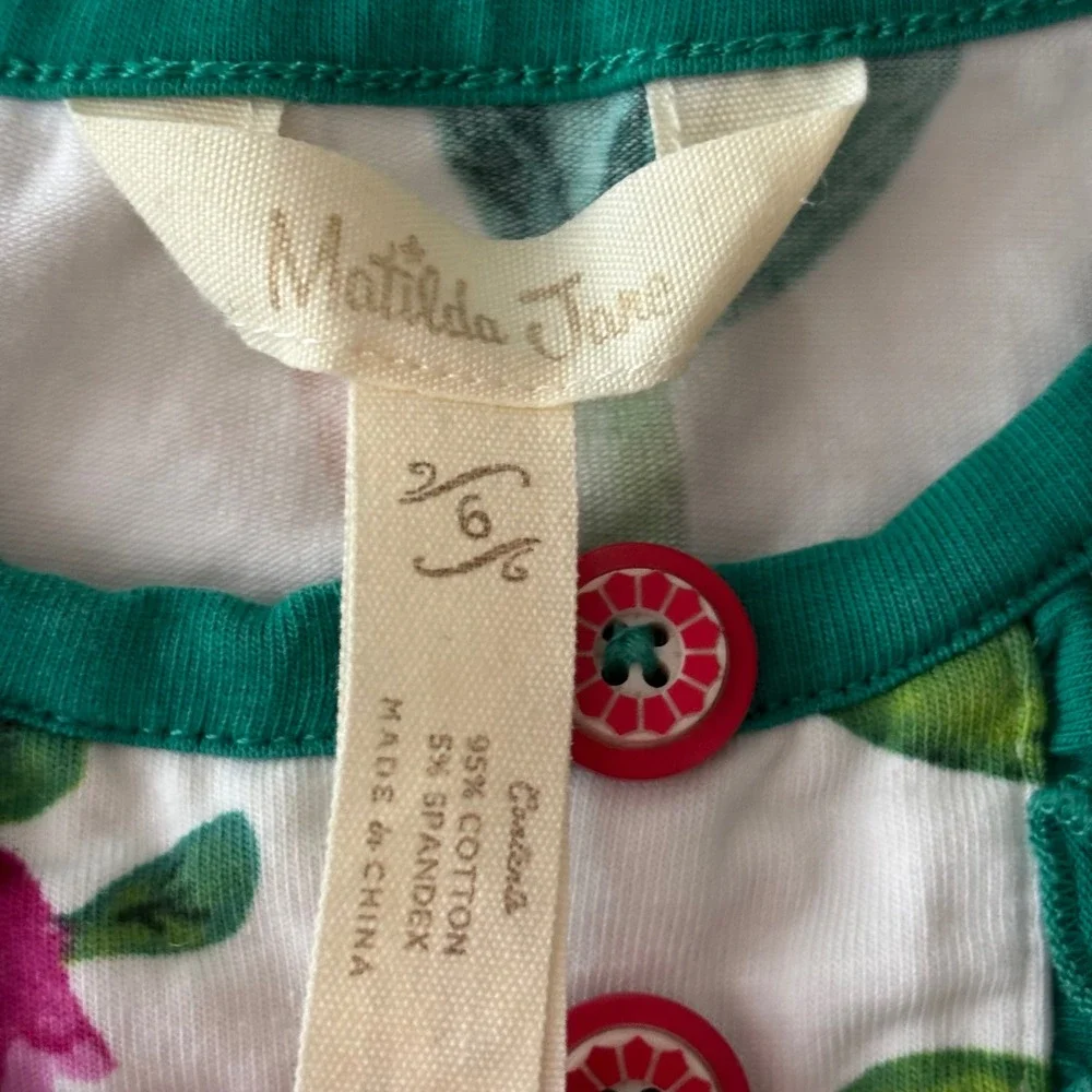 Matilda Jane Girls Dress Lot of 3 Size 6 Floral Polka Dot Plaid Tiered Ruffle